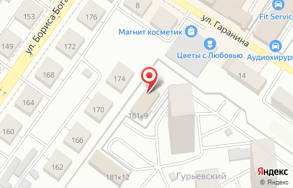 Рекламно-производственная компания ProДВИЖЕНИЕ в Октябрьском районе на карте