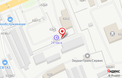 Шиномонтажная мастерская на улице Дзержинского на карте