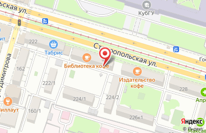 Уралсиб Банк в Краснодаре на карте