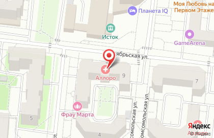 Пиццерия Додо Пицца в Москве на карте