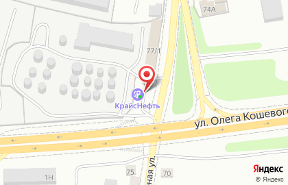 АЗС КрайсНефть в Ленинском районе на карте