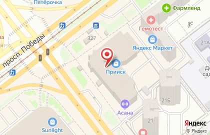 Магазин замков и фурнитуры САМ на проспекте Победы на карте