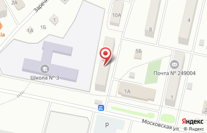 Юридическая компания на Московской улице на карте