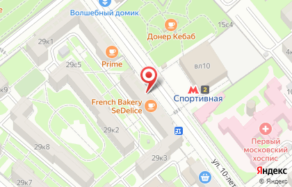 База цветов в Москве на карте