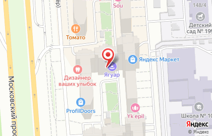 Автошкола Ягуар на Московском проспекте, 122 на карте