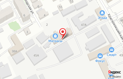 Ателье матрасов на Краснококшайской улице на карте