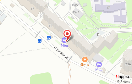Отель Мёд на карте