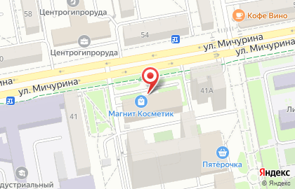 Дент-МАСТЕР на улице Мичурина на карте
