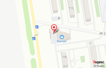 Рыбная лавка в Октябрьском районе на карте