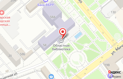 Центральный государственный архив Самарской области на карте