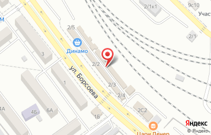 Магазин автотоваров Авторомди в Советском районе на карте