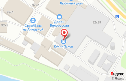 Магазин Рабочая одежда и обувь на улице Леона Поземского на карте