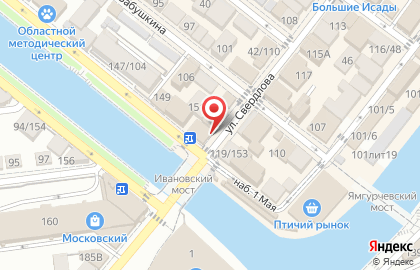 Мебельный салон Верона на улице Свердлова на карте