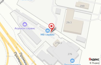 Торгово-ремонтная компания Техкомплект на Ленинградском проспекте на карте