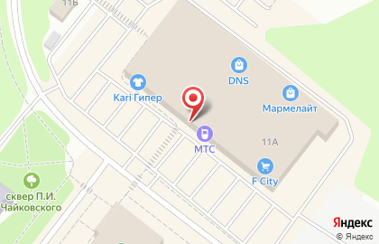 Маникюрный магазин Штучки.pro на улице Курчатова на карте