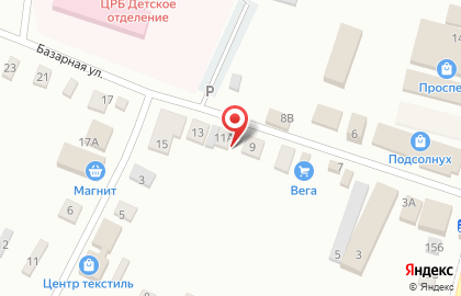 Салон связи МегаФон на Базарной улице на карте