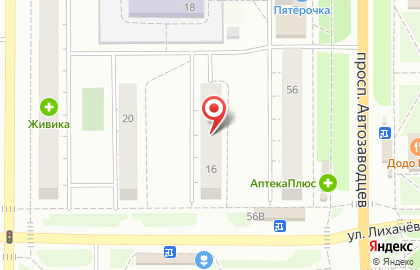 Сервисный центр Практика на улице Лихачёва на карте