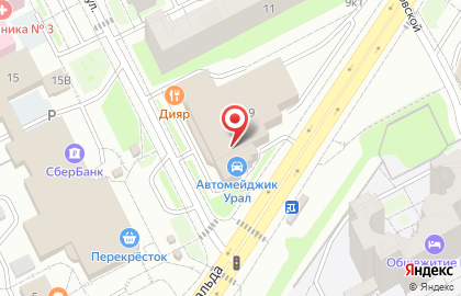 ООО СервисСтрой в Верх-Исетском районе на карте