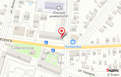 Магазин разливного пива За пив.com, магазин разливного пива на улице Николая Островского на карте