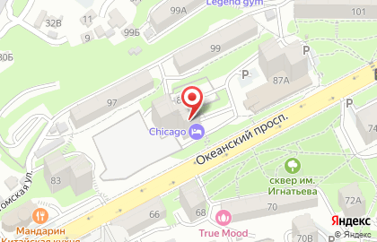 Прачечная самообслуживания во Владивостоке на карте