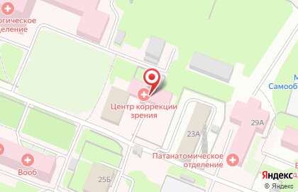 Вологодский центр лазерной коррекции зрения, ООО на карте