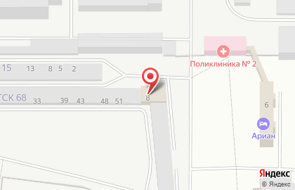 Служба заказа легкового транспорта в Орджоникидзевском районе на карте