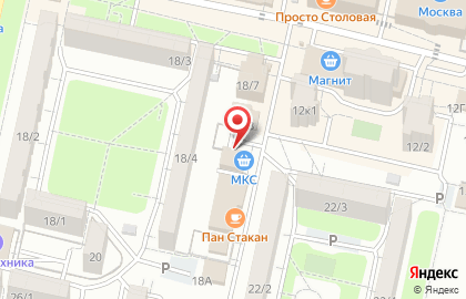МКС на улице Пирогова на карте