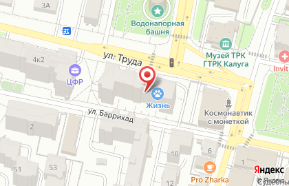 Магазин входных и межкомнатных дверей в Калуге на карте