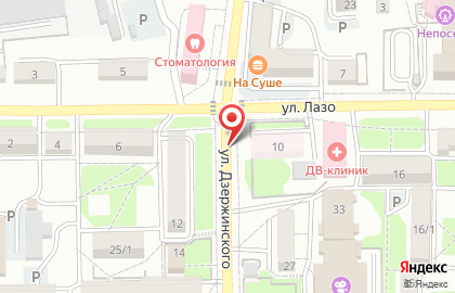 Больница Артемовская городская больница №1 во Владивостоке на карте