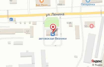 Служба заказа легкового транспорта Вязниковское на карте