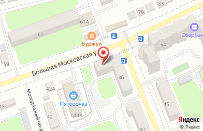 Салон красоты ЕВА на Большой Московской улице на карте