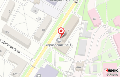 Департамент труда и социальной поддержки населения Ярославской области на карте