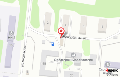 Магазин Красное & Белое в Орле на карте