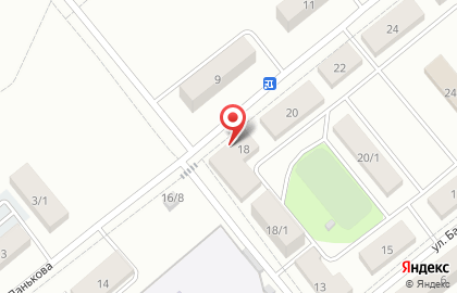 Продовольственный магазин Яблочко в Ленинском районе на карте