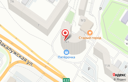 Торгово-сервисный центр Мобил Сити на улице Федюнинского на карте