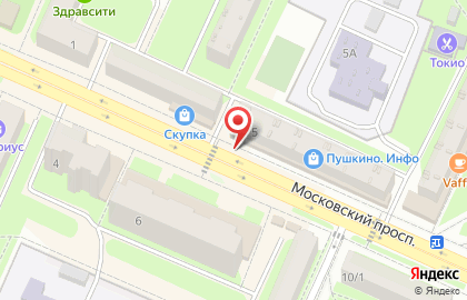 Кофейня Coffee Like на Московском проспекте, 5 на карте