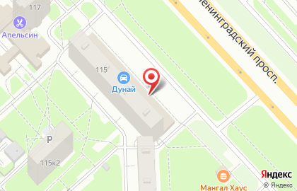 Магазин разливного пива Бочка на Ленинградском проспекте на карте