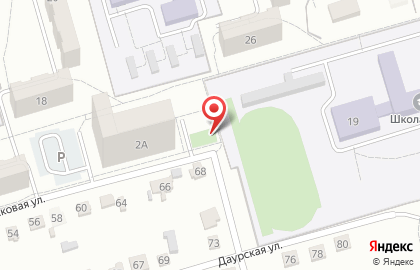 Автостоянка в Хабаровске на карте