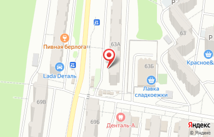 Магазин разливного пива Хмельник в Железнодорожном районе на карте