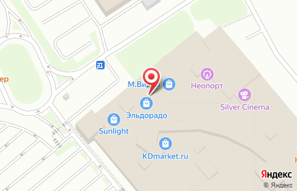 Магазин бытовой техники и электроники Эльдорадо в Калининграде на карте