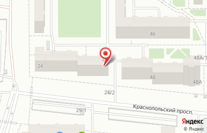 Парикмахерская №1 в Курчатовском районе на карте