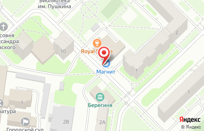 Магазин Бристоль на площади Ленина, 1а на карте