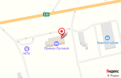 Кафе Привал в Челябинске на карте