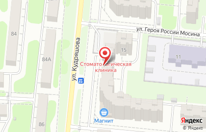 Салон красоты Модерн в Московском микрорайоне на карте
