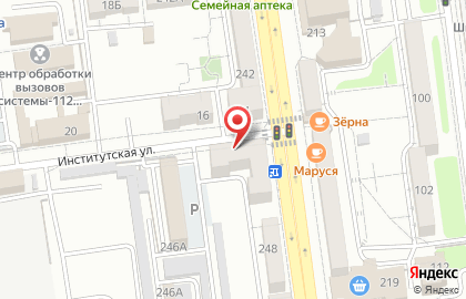 Продовольственный социальный магазин Народный на карте