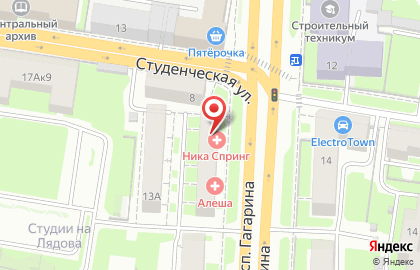 Торгово-монтажная компания Decor на проспекте Гагарина на карте