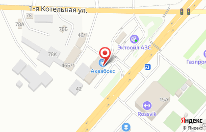 Автомойка самообслуживания Аквабокс на Аэропортовском шоссе на карте
