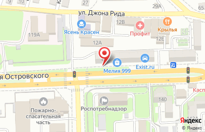 Салон-парикмахерская Оазис на улице Николая Островского на карте