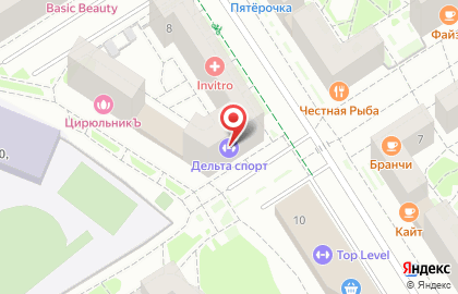 Салон красоты WELCOME в Новомосковском районе на карте
