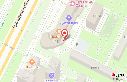 Детская театральная студия Я-Актер! на Гражданском проспекте на карте